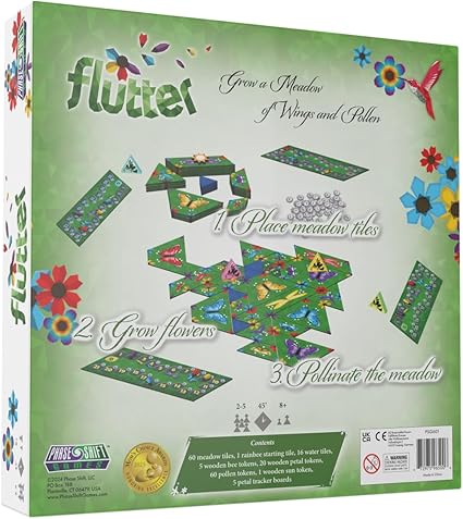 Flutter Strategic Tile Laying Game for Ages 8 Plus 30 Minutes 2 to 5 Players 2 Flutter Strategic Tile Laying Game for Ages 8 Plus 30 Minutes 2 to 5 Players - Image 2