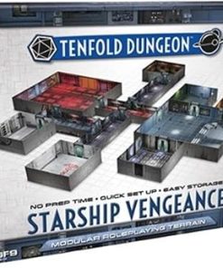 Tenfold Dungeon Starship Vengeance Modular Terrain Set for Roleplaying