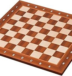 40mm London Chess Board with Numbers and Letters for Easy Play