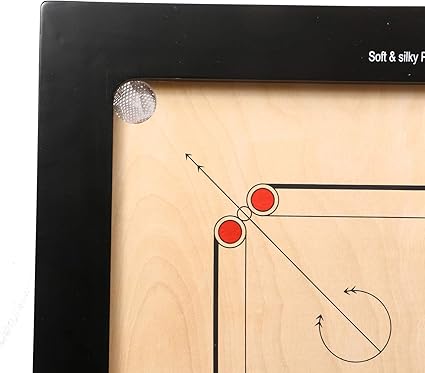 KD Golden Carrom Board Game Champion Bulldog Jumbo Ply Wood 12mm 2 KD Golden Carrom Board Game Champion Bulldog Jumbo Ply Wood 12mm - Image 2