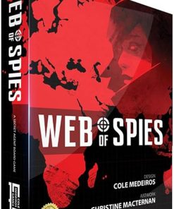 Golden Bell Studios Web of Spies Board Game for 2-4 Players Ages 10+