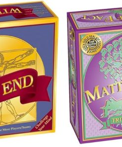 Wit’s End + Matter of Fact = Challenging Board Game Bundle for Adults and Game Night