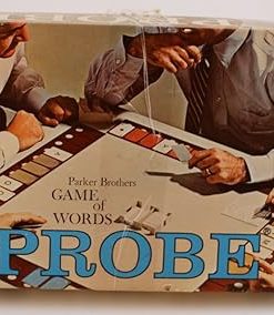 Parker Brothers Probe Game of Words 1964 Edition Classic Fun