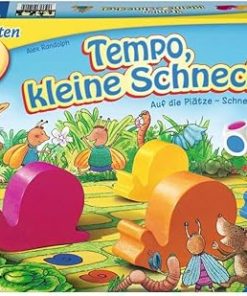 Ravensburger 21420 Speed Small Snail Game for Fun Family Entertainment