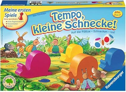 Ravensburger 21420 Speed Small Snail Game for Fun Family Entertainment Ravensburger 21420 Speed Small Snail Game for Fun Family Entertainment