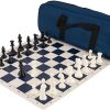 Forest Green Deluxe Chess Set – Solid Plastic Combination Set 4