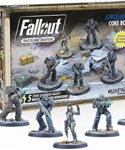 Modiphius Fallout Wasteland Warfare Enclave Core Box Game Set