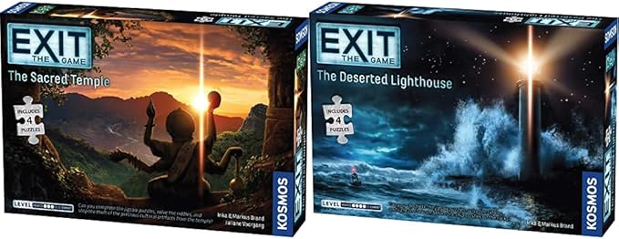 Exit The Game Escape Room 2-Pack Bundle Sacred Temple Deserted Lighthouse 2 Exit The Game Escape Room 2-Pack Bundle Sacred Temple Deserted Lighthouse - Image 2