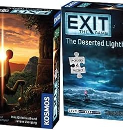 Exit The Game Escape Room 2-Pack Bundle Sacred Temple Deserted Lighthouse