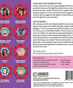 Derby-Themed Murder Mystery Dinner Game for 8 Players at Bourbon Rectifier 2