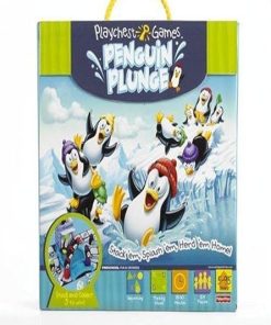 Mattel Games Playchest Penguin Plunge Fun Family Board Game