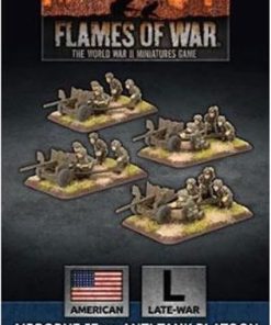 Late War US Airborne 57mm Anti-Tank Platoon Flames of War UBX67 2