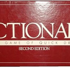Pictionary 2nd Edition – Fun Quick Draw Game for Family and Friends