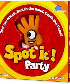 Blue Orange USA Spot It Party Set of 3 Fun Card Games