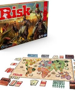 Hasbro Risk Game with Dragon and Alexa; Strategy Board Game for Ages 10+