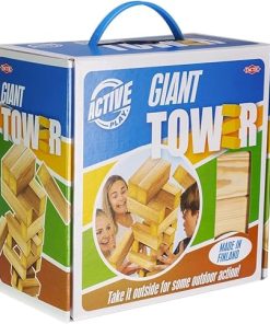 Giant Tower Activity Game for 2+ Players – Family Fun for All Ages