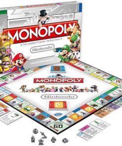 Nintendo Monopoly Game Classic Fun for Family and Friends 2