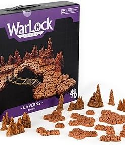 WizKids Warlock Tiles Base Set for Caverns and Dungeon Adventures 2
