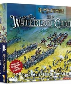 Warlord Black Powder Epic Battles Waterloo: Bonaparte’s French Army War Game – Role Playing Strategy Board Games for Adults, Table Top 19th Century Strategic Wargaming Kit – Tabletop Military History