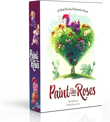 Play Paint the Roses Board Game | Cooperative Strategy for 2 to 5 Players Play Paint the Roses Board Game | Cooperative Strategy for 2 to 5 Players