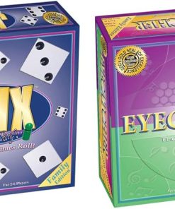Perfect Family Board Game Bundle for Game Night: Jinx and Eyecatcher