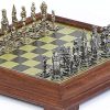 Bello Games Camila Chessmen and Marcello Cabinet Board from Italy 3