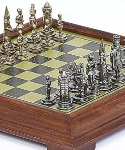 Bello Games Camila Chessmen and Salvatori Chess Board Collections Italy