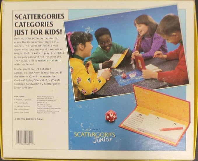 Scattergories Junior Fun Game for Kids Ages 8 and Up 2 Scattergories Junior Fun Game for Kids Ages 8 and Up - Image 2