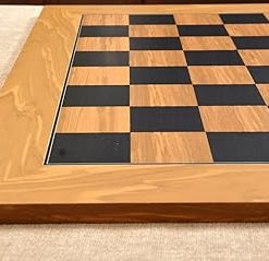 Handcrafted 22″ Wooden Chess Board Game for Adults and Kids 2