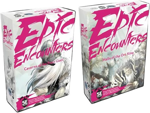 Epic Encounters Caverns of Frost Giant and Halls of Orc King Bundle
