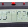 Professional Tournament TapNset Pro Chess Clock Black Metal Case