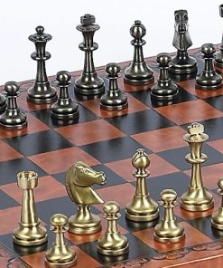 Bello Games Collezioni Stefano Chessmen and Georgio Chess Board Italy