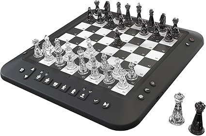 Electronic Chess Set with Battery and LEDs for Play and Practice Electronic Chess Set with Battery and LEDs for Play and Practice