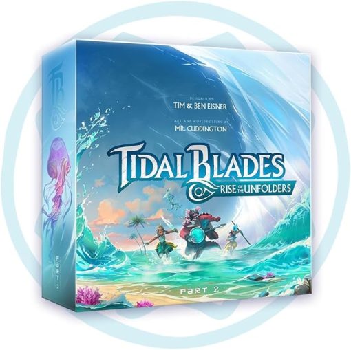Tidal Blades 2: Rise of The Unfolders - Cooperative Adventure Board Game for Adults and Families - Narrative Campaign - Six Heroes - Dungeon Crawler That Doesn't Look Like It - Image 2