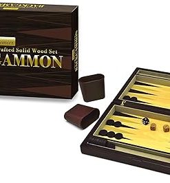 Premier Backgammon Board Game for Hours of Fun and Strategy