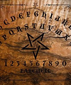 Classic Starboard Ouija Board Burnt Design with Planchette Accessory