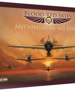 Blood Red Skies Mitsubishi A6M5 Zero Squadron 1:200 WWII Air Combat Game