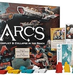 Leder Games Arcs Conflict and Collapse in The Reach for 2 to 4 Players