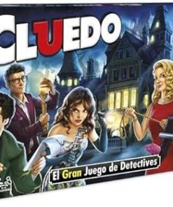 Cluedo Family Game Spanish Version by Hasbro Gaming Multicoloured