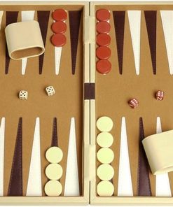 Camel Deluxe Backgammon Set 15×10 Inches Premium Quality Game