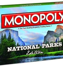 USAOPOLY National Parks Edition Monopoly Game | Buy Sell Trade Iconic Parks