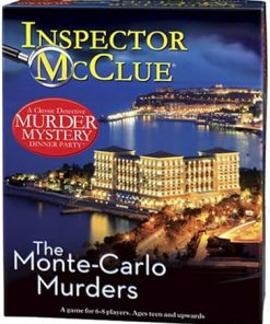 Monte Carlo Murders Mystery Dinner Party Game for Fun Nights