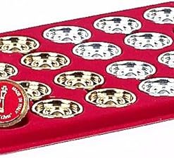 Bello Games Bella Valentina 24K Gold Silver Plated Checkers from Italy 2
