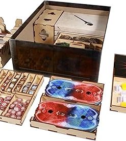 Wooden Game Organizer for Jaws of the Lion – The Broken Token Trays
