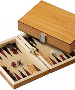 Peleponnes Mini Backgammon Game for Fun and Strategy Enthusiasts