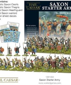 Hail Caesar Warlord Games Miniatures for Historical Wargaming  
Saxon Starter Army Miniatures for Wargaming Enthusiasts 2