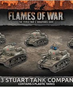 Soviet M3 Stuart Tank Company in Flames of War Mid War Expansion