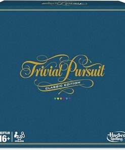 Trivial Pursuit Classic Board Game by Hasbro – Fun Family Trivia Game