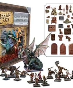 mantic Games Terrain Crate – Game Master’s Starter Set | Highly-Detailed 3D Miniatures | Pre-Assembled Scenery Tabletop Game Accessory for Wargames, Board Games and RPGs | Made Games
