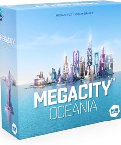 HUB Megacity Oceania Board Game with Multicolor Features 2